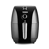 Tower T17025 Vortx Compact Air Fryer with Rapid Air Circulation,...