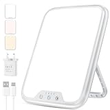 SAD Lamp, 10000 Lux SAD Light Therapy Lamp for Depression, SAD...