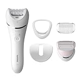 Philips Series 8000 Epilator, Wet and Dry Cordless Hair Removal...