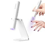 UV Light for Gel Nails, Denabuty Mini U V LED Nail Lamp Handheld...