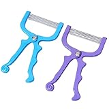 2 Pieces Handheld Facial Hair Removal Threading Beauty Epilator...