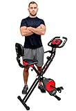 YYFITT Foldable Fitness Exercise Bike with Resistance Bands, 16...