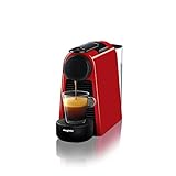 Nespresso 11366 Essenza Mini Coffee Machine, Ruby Red Finish by...