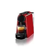 Nespresso 11366 Essenza Mini Coffee Machine, Ruby Red Finish by...