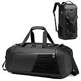 Gym Sports Bag for Men,40L Waterproof Gym Duffle Bag with Shoes...