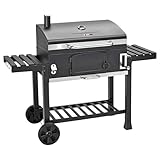 CosmoGrill Outdoor XXL Smoker Barbecue Charcoal Portable BBQ...