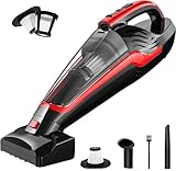 Powools Pet Hair Handheld Vacuum, Car Vacuum Cleaner Cordless...