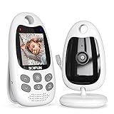 BOIFUN Video Baby Monitor with Camera, No WiFi, ECO VOX Mode,...