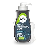 Veet Men Hair Removal Cream, 400ml, Chest & Body, Sensitive Skim,...