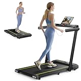 2 In 1 Home Folding Treadmill, Dual LED Screen, 2.5HP Silent...
