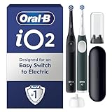 Oral-B iO2 Duo Electric Toothbrushes, 2 Gentle Care Toothbrush...