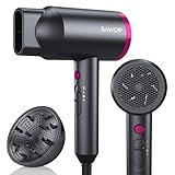 Sawop Hair Dryer with Diffuser, Lightweight Blow Dryer for Curly...