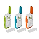 Motorola Moto T42 Talkabout PMR446 2-Way Walkie Talkie Portable...