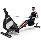 Jupgod 16 Levels Adjustable Magnetic Rowing Machine with Phone...