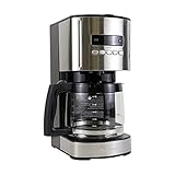 Koolatron Kenmore 12-Cup Drip Coffee Maker Machine 1.8L...