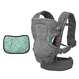 Infantino - Flip Advanced 4-in-1 Carrier with Bib - Ergonomic -...