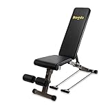 Bonnlo Adjustable Weight Bench - Utility Weight Benches for Full...