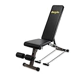 Bonnlo Adjustable Weight Bench - Utility Weight Benches for Full...