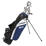 Ram Golf Junior G-Force Boys Right Hand Golf Clubs Set with Bag...