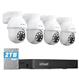 ieGeek PoE Security CCTV Camera Systems with AI Human & Vehicle...