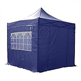 Airwave 2.5m x 2.5m Pop Up Gazebo with Sides, Water Resistant...