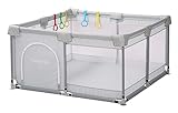 Requena Baby Playpen Indoor Outdoor Toddler Fence with Breathable...