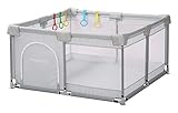 Requena Baby Playpen Indoor Outdoor Toddler Fence with Breathable...