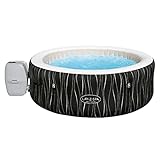 Lay-Z-Spa Hollywood Luxe AirJet Inflatable Hot Tub with LED...