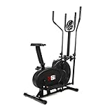 XS Sports CT310 2 in 1 Elliptical and Stationary Exercise Bike -...