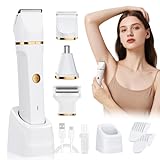 Lady Shavers for Women 3-in-1,Bikini Trimmer Woman IPX7...