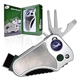 Golfer's Best Tool Golf Multitool All-in-ONE - Stroke Counter,...