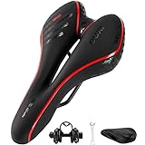 OUXI Bike Seat, Gel Bicycle Saddle Comfortable Soft Breathable...