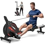 Wenoker Rowing Machine Magnetic Foldable, Fitness Exerciser...