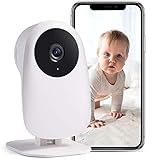 Nooie WiFi Baby Monitor, Baby Monitor with 2K Night Vision, Video...