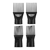 Milisten 4Pcs Comb Attachment Hair Dryer Blow Dryer Pick...