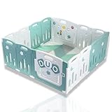 Venture All Stars Duo Plastic Baby Playpen with Play Mats &...