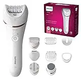 Philips Series 8000 Epilator, Wet and Dry Cordless Hair Removal...