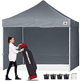 ABCCANOPY Pop Up Gazebo With Side Panels and Door Wall Commercial...