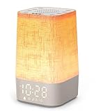 Wake Up Light Sunrise Alarm Clock, Digital Bedside Clock Dimmable...