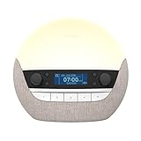 Lumie Bodyclock Luxe 700FM - Wake-Up Light with FM Radio,...