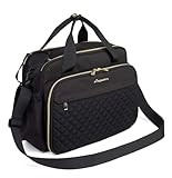 LEQUEEN Baby Changing Bag, Crossbody Nappy Bag, Diaper Satchel...