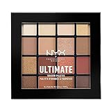 NYX Professional Makeup Ultimate Eye Shadow Palette, Pressed...