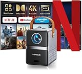 Mini 4K Projector【Netflix Officially/Dolby Audio/Short...