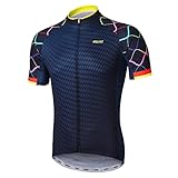 ARSUXEO Mens Cycling Jersey Short Sleeves Mountain Bike Jersey...