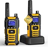 Radioddity HD-1 IP67 Heavy Duty Walkie Talkies PMR446, Waterproof...