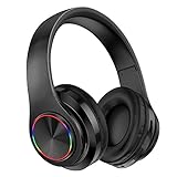 Bluetooth Headphones Over-Ear, Foldable Wireless and Wired Stereo...