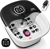 KNQZE® Foot Spa Massager with Heater,Foldable Foot Bath Bowl...