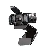 Logitech C920S HD Pro Webcam, Full HD 1080p/30fps Video Calling,...