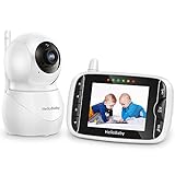 HelloBaby Baby Monitor with Camera and Night Vision IPS Screen...