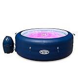 Lay-Z-Spa BW14294 Saint Tropez Hot Tub with Floating LED Light,...